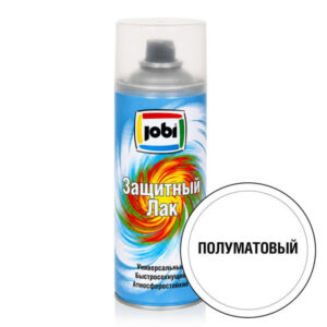 JOBI Лак Аэрозоль   Бесцветный [520мл) акриловый глянцевый